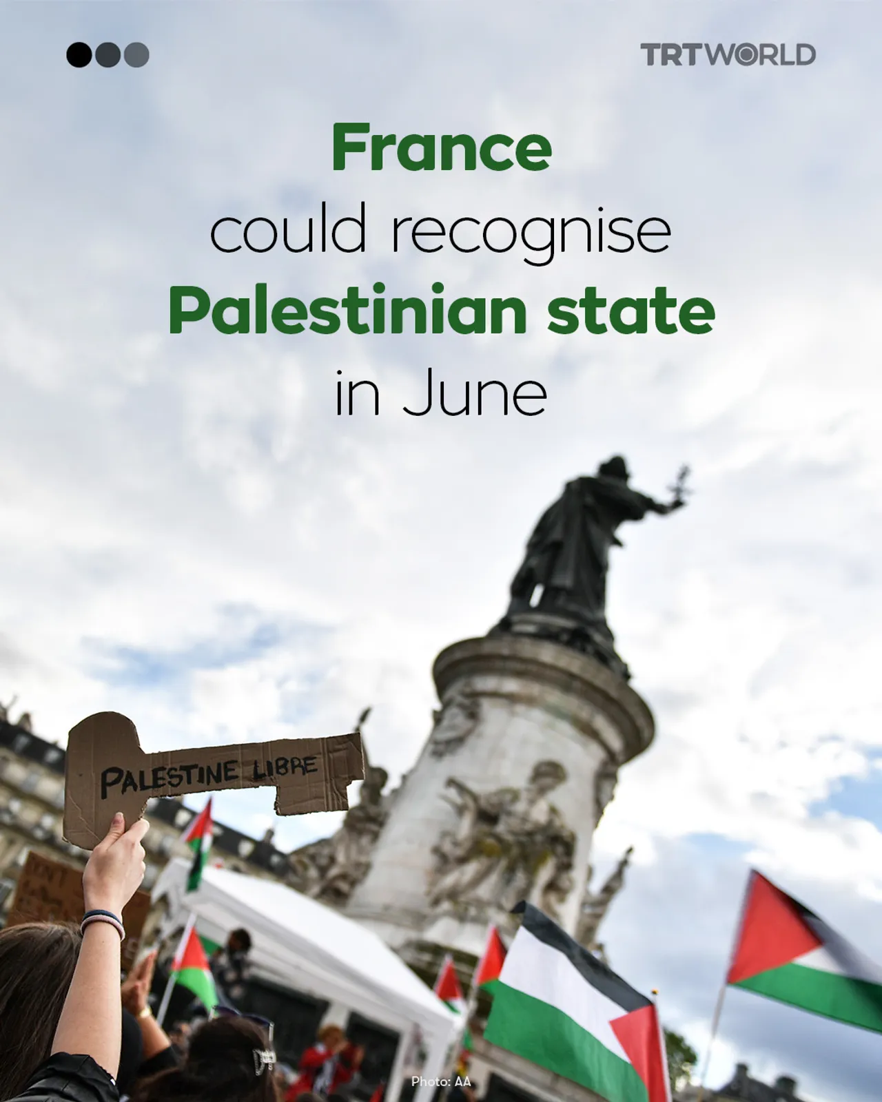 France could recognise Palestinian state in June